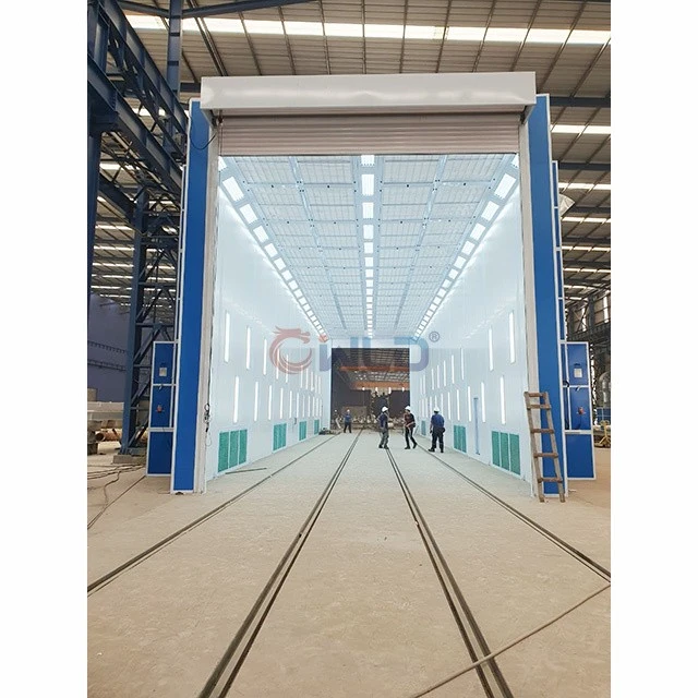 Bus Paint Spray Booth For Sale Indonesia