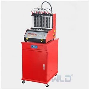 WLD-6D Secara Manual Penguji dan Pembersih Penyuntik 6 Silinder